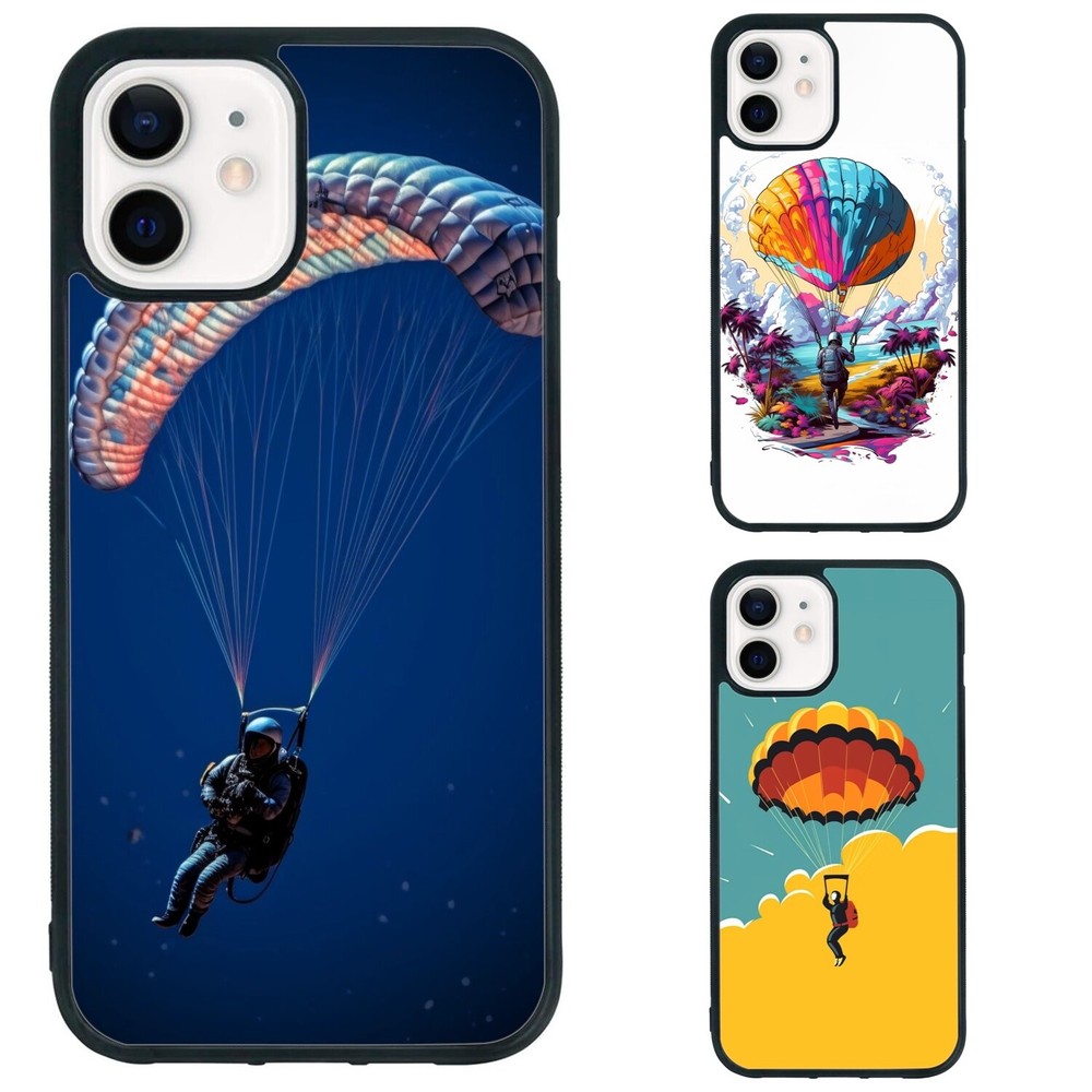 Plastic TPU Cover For iPhone XS XR 6 7 8 Plus SE 2nd 3rd paragliding competition