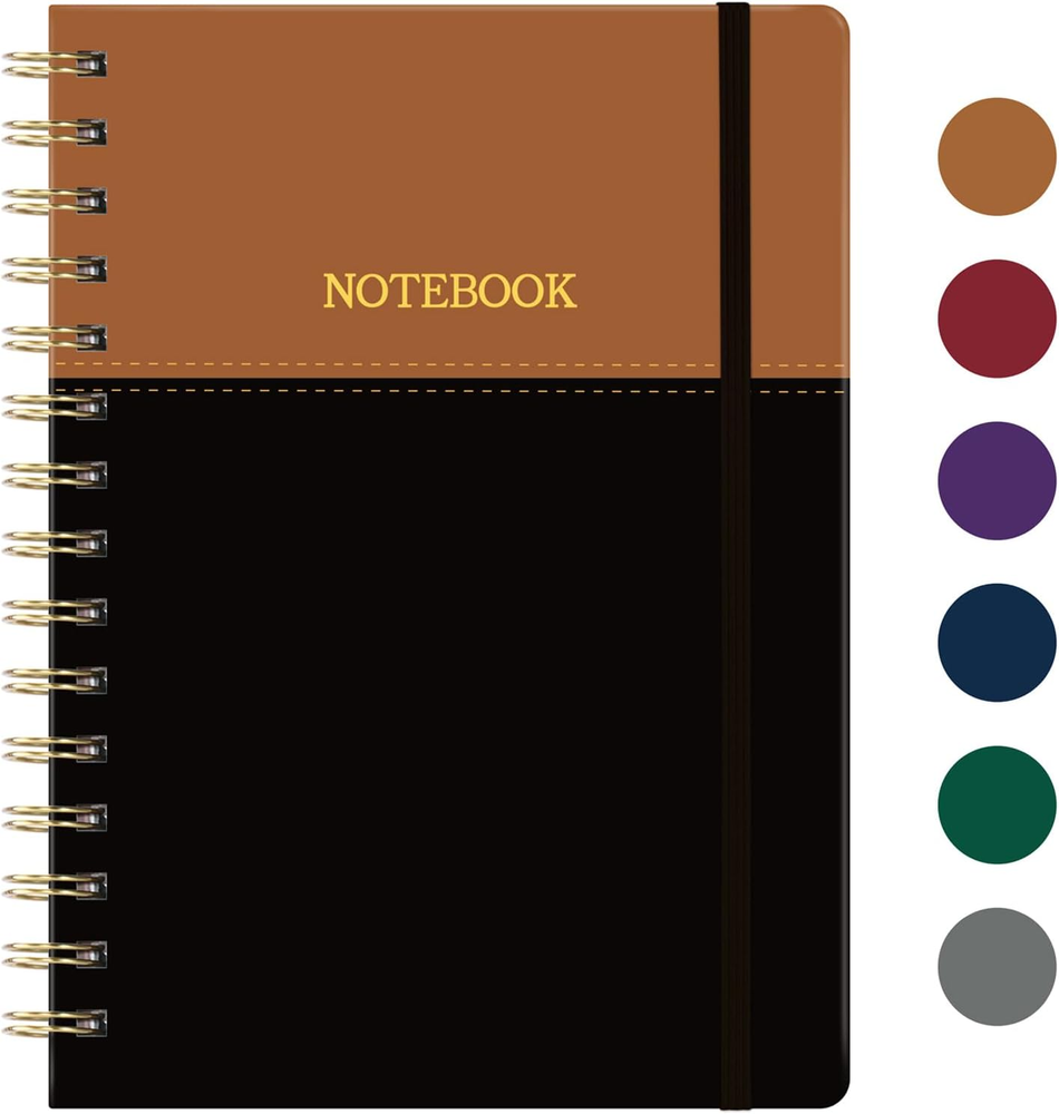Lemome Spiral Notebook - Notebook Journal for Writing, 6.2'' X 8.4'' College Ru