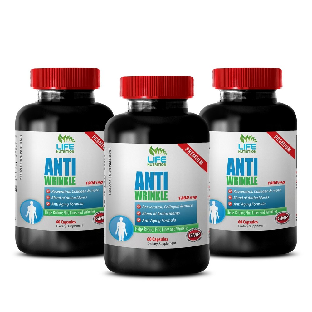 Anti Wrinkle Eye - Anti-Wrinkle 1400mg - Antibacterial Supplements 3B