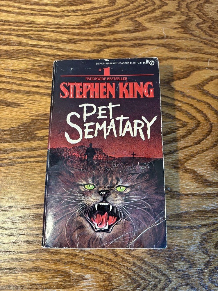 Pet Sematary by Stephen King (1984, Paperback)
