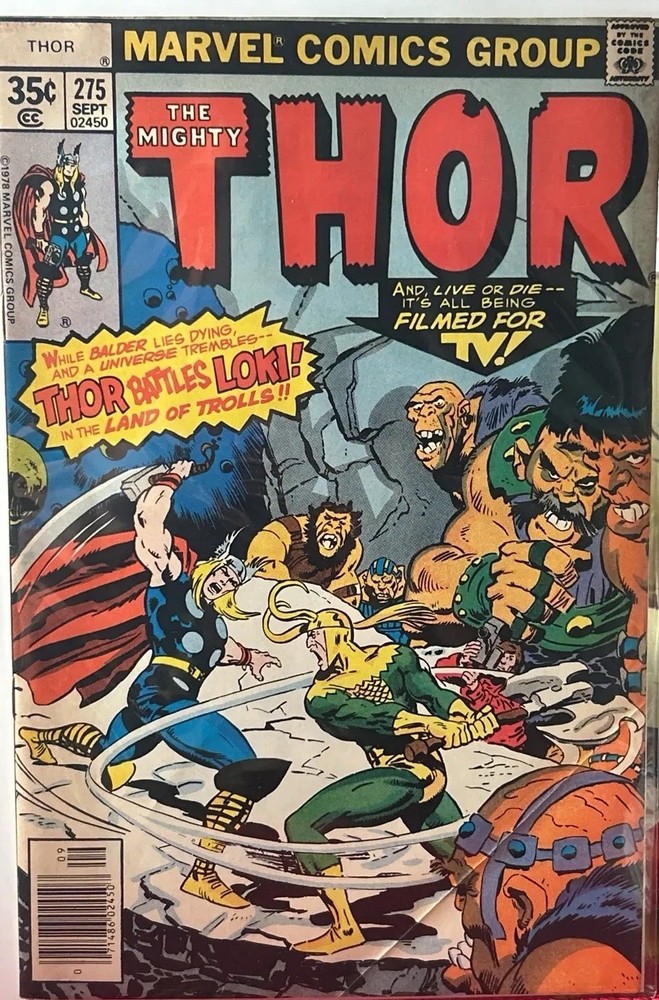 The Mighty Thor #275 (Marvel Comics September 1978)