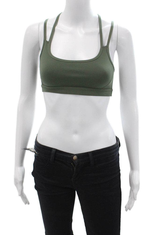 Beyond Yoga Womens Activewear Strappy Pullover Sports Bra Green Size XSFree Shipping in US $100+ Orders | $6.95 Orders Below
