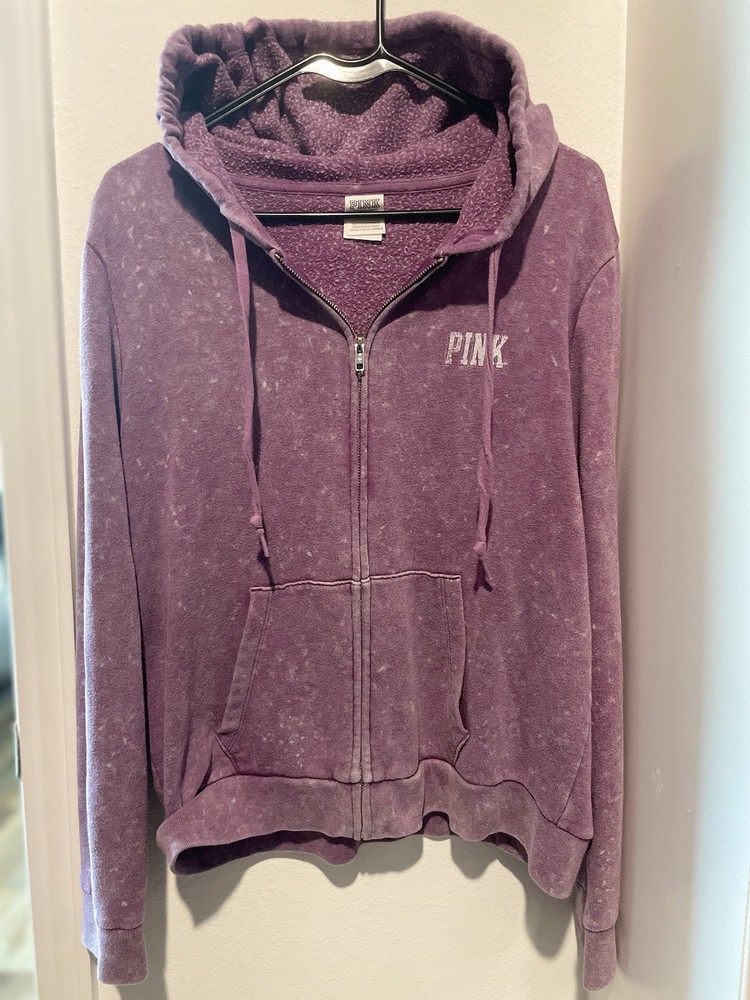 Victorias Secret Pink Zip Up Hoodie