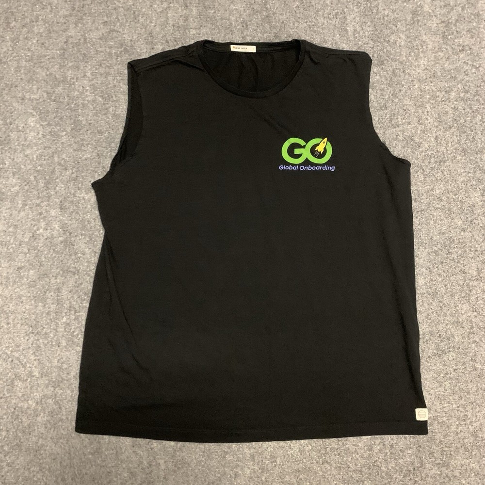 Marine Layer Mens Medium Large Marge Signature Tank Top Gym Workout