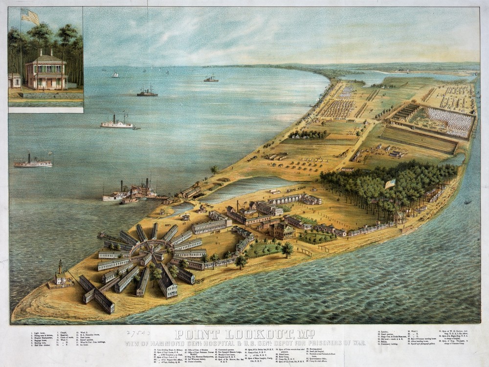 Point Lookout, scenario Decorative Poster.Home Fine Graphic Art Design. 2881