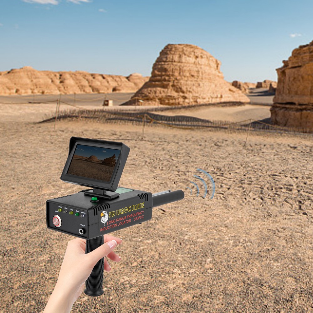Long Range Gold Metal Detector Treasure Hunter Gold Finder Handheld 1200M+Screen