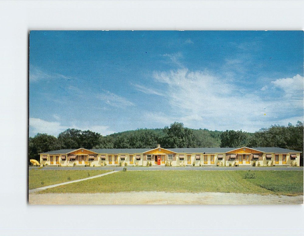 Postcard The Vermonter Motel Barre Vermont USA