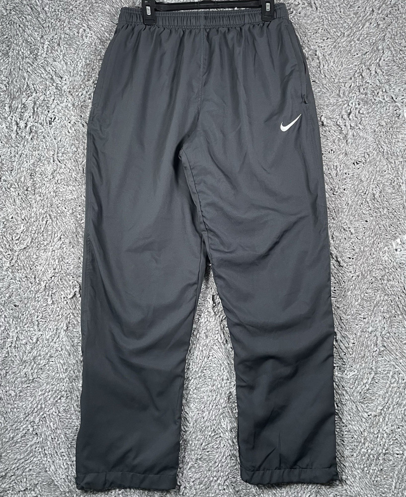 Nike Dri-Fit Anthracite Running Training Pants Men's Large Black 897038-060 GYM