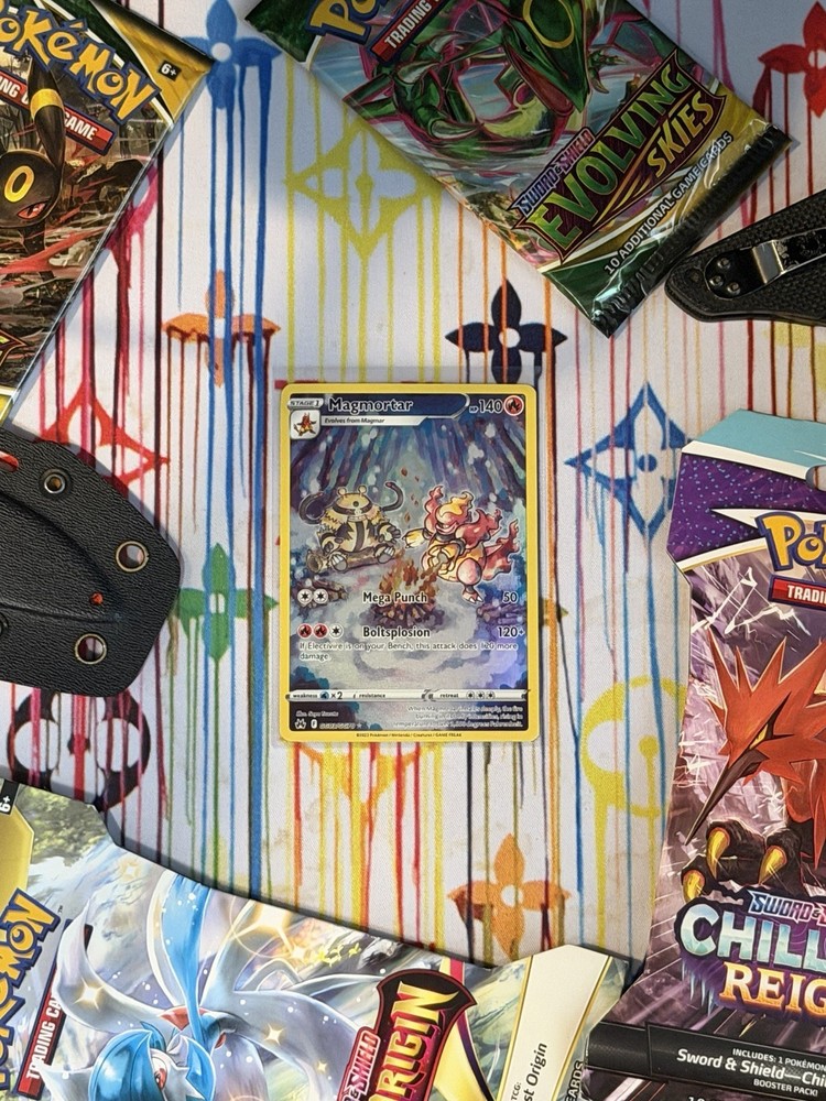 Magmortar GG03/GG70 SWSH: Crown Zenith: Galarian Gallery Holo