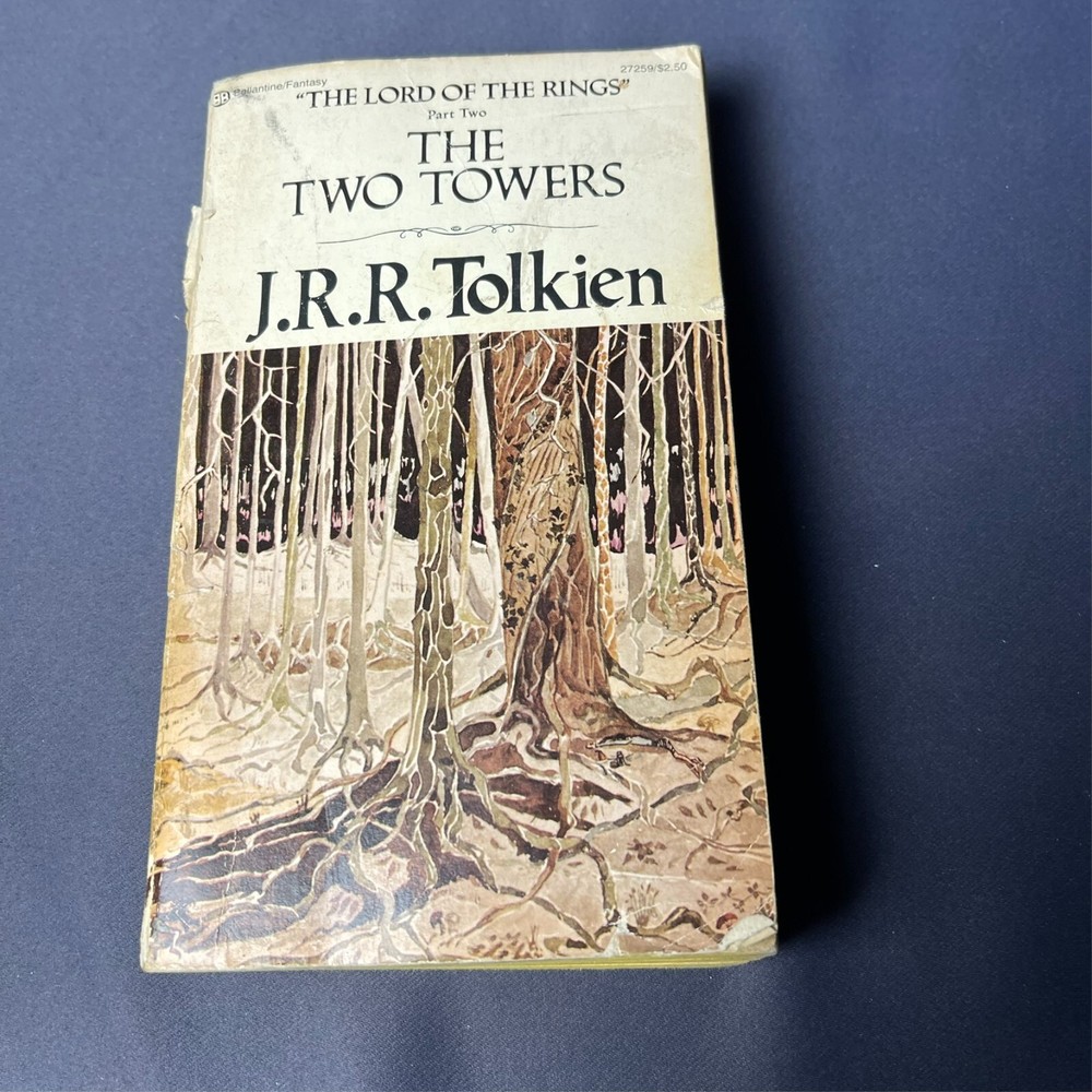 The Hobbit 1979 65th printing The Two Towers Paperback JRR Tolkien