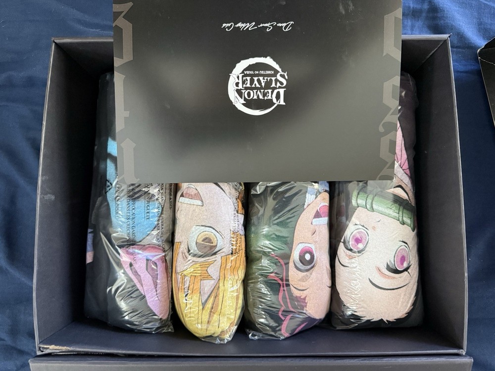 Darc Sport Demon Slayer “Side By Side” Tee Box Set In Black (Large)