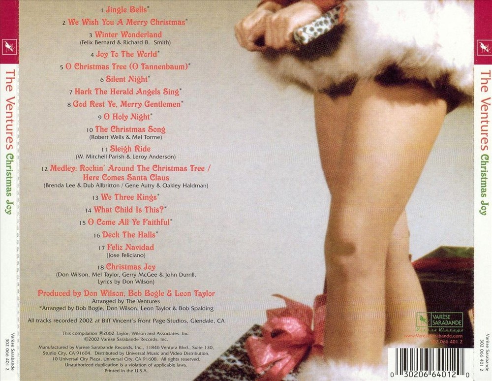 The Ventures Christmas Joy New Cd
