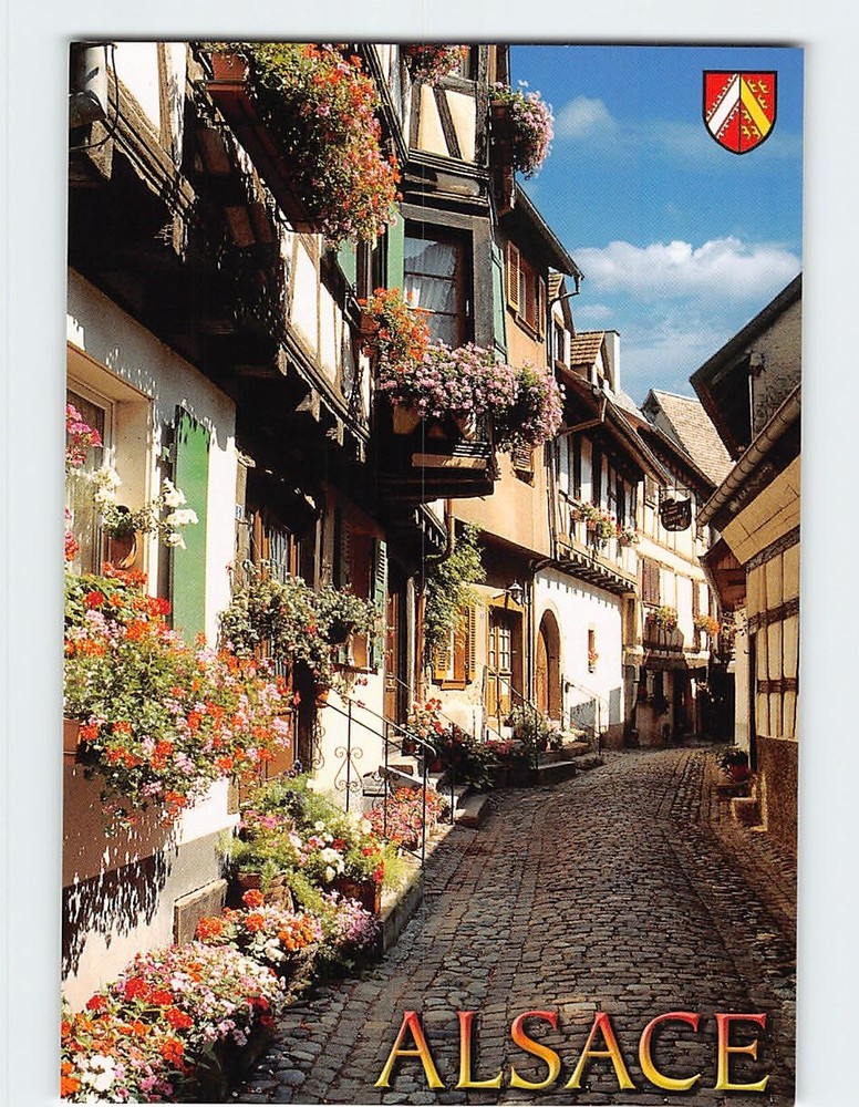 Postcard Eguisheim France