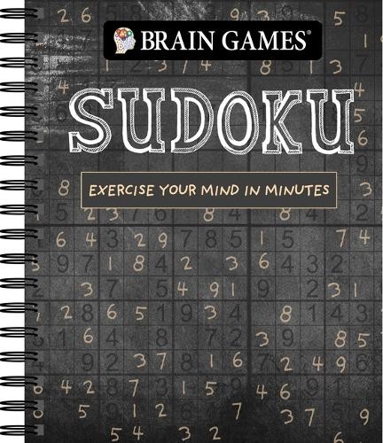 Brain Games - Sudoku (Chalkboard #1) (Spiral Bound) Brain GamesAnother great item from Rarewaves USA | Free delivery!