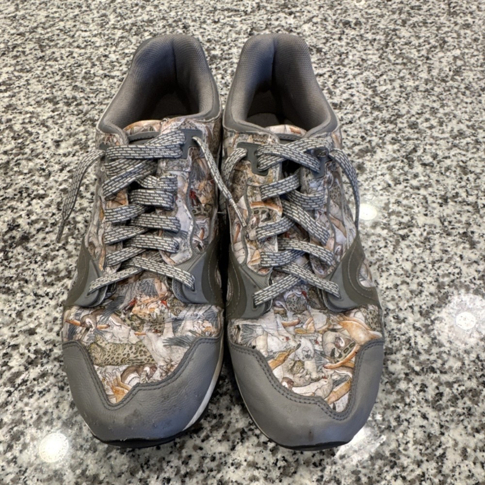 PUMA Trinomic Camouflage Gray Multicolor Men's Sneaker 358223-01