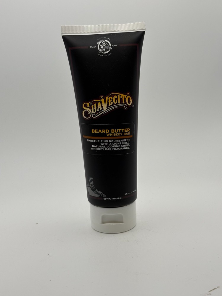 Suavecito Whiskey Bar Beard Butter 4 oz Moisturizing Conditioning