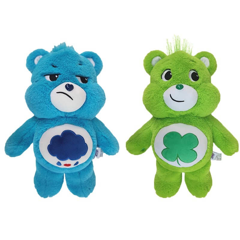 Official 18'' Care Bears Soft Plush Toy Set 2 Pack Stuffed Animals For Kids Gift