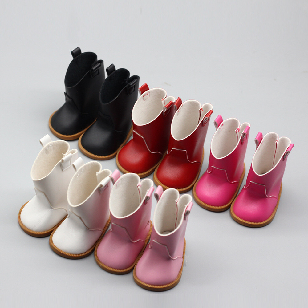 Leather boots made for 18'' doll American girl shoes outfit