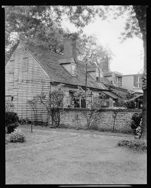 Photo:Fredericksburg Virginia Main Street Frame Houses 1930s
