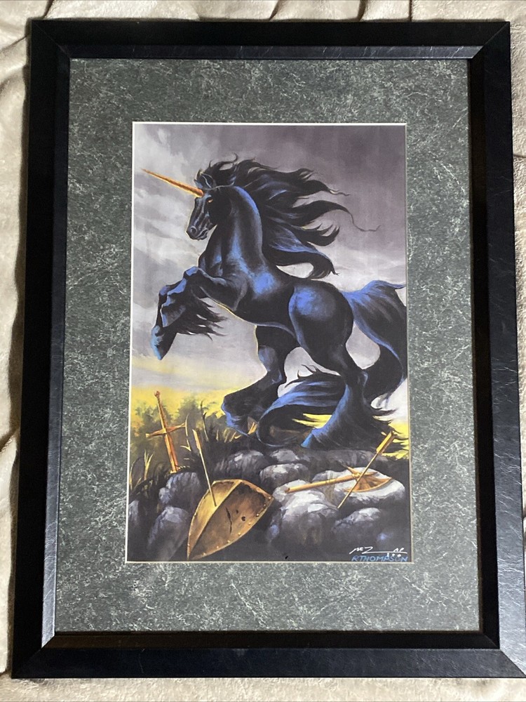 Ruth Thompson Signed Artist Proof AP/200 Dark Fury Dragon D&D MTG Artist Rare