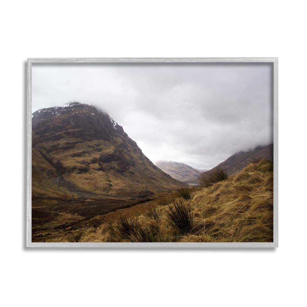 Steep Cliffs Framed Wall Art by Daphne Polselli Landscape Design