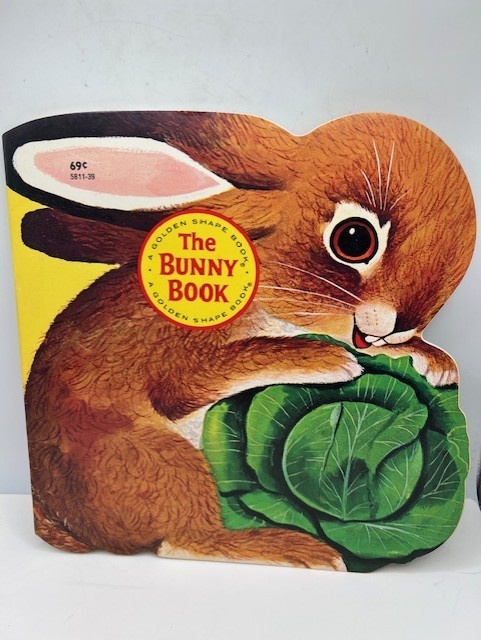 VTG A Golden Shape Book The Bunny Book Eleventh Printing 1980