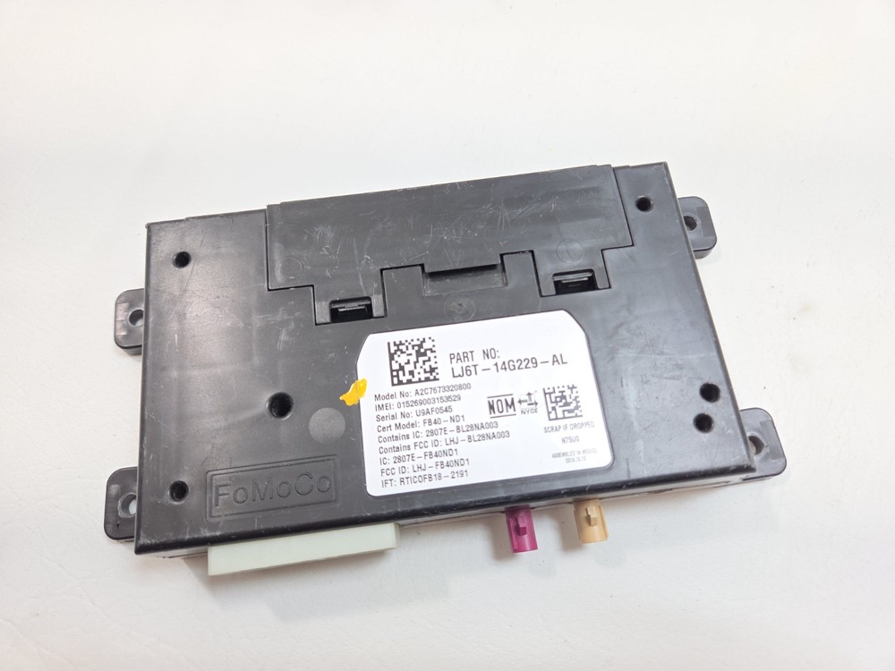 2020 - 2024 FORD ESCAPE TRANSCEIVER TELEMATICS MODULE UNIT LJ6T14G229AL
