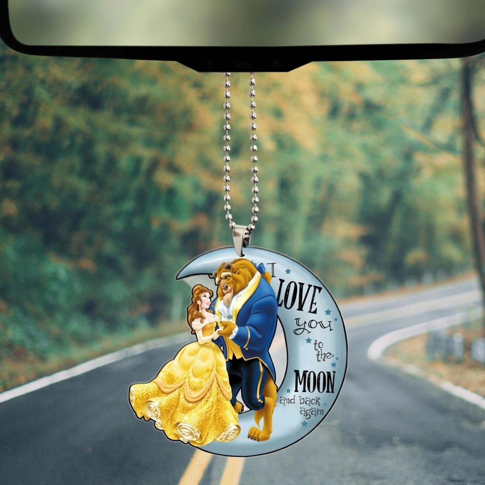 Beauty And The Beast Belle Car Ornament  Beauty And The Beast Christmas Ornament