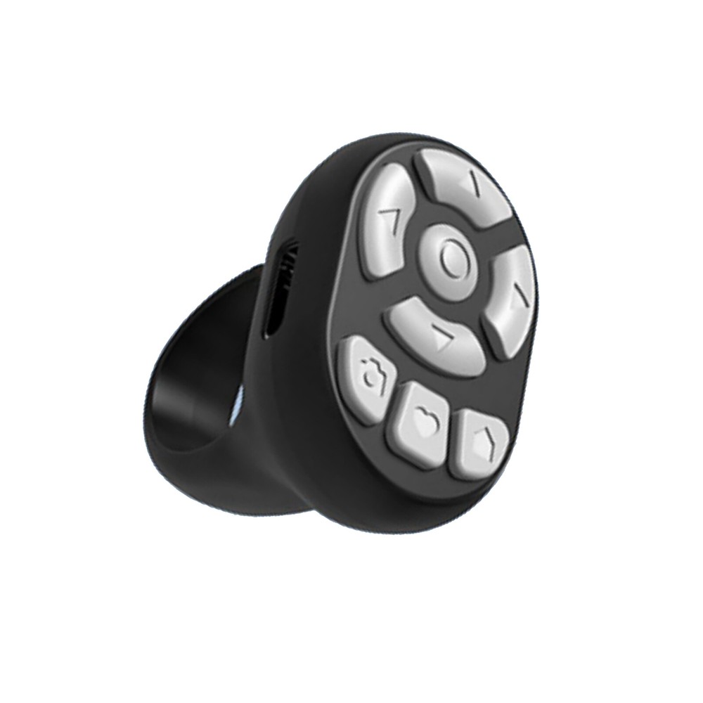 Wireless Remote Control Ring for Scrolling and Camera Shutter Selfies