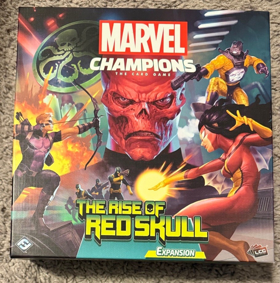 Marvel Champions The Rise Of Red Skull Campaign Expansion - Open but Unused
