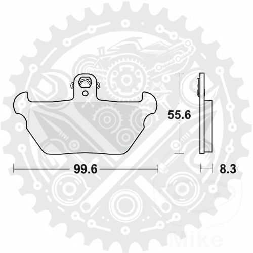 TRW Brake Pads for BMW R 80 R 1991-1994 High-Performance Replacement
