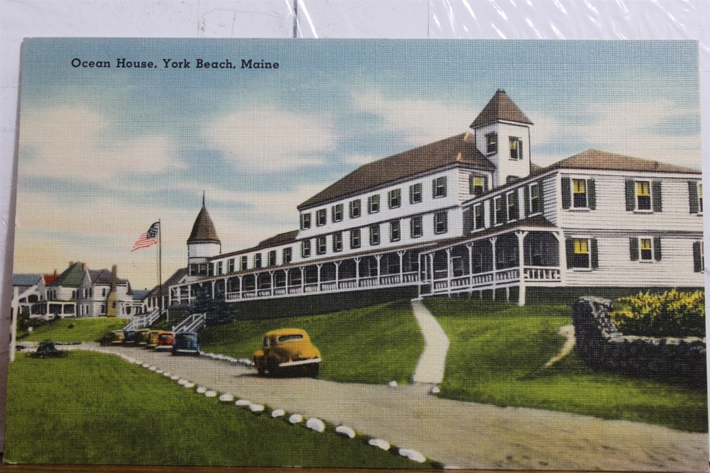 Maine ME York Beach Ocean House Postcard Old Vintage Card View Standard Souvenir