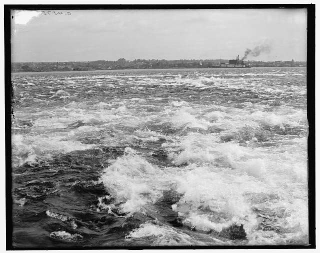 Photo:St. Marys Rapids, Sault Ste. Marie, Mich.