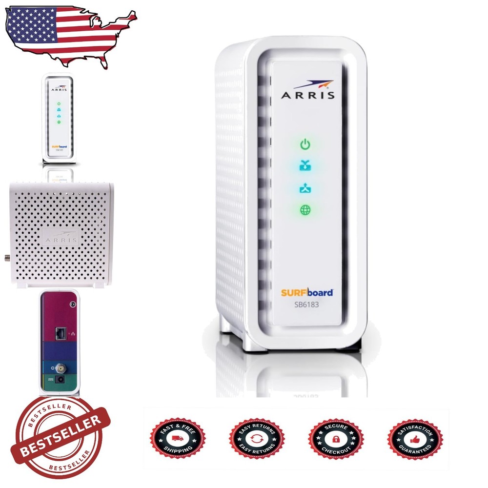 SURFboard RB Cable Modem with 400 Mbps Speed for Easy Setup & High Performance