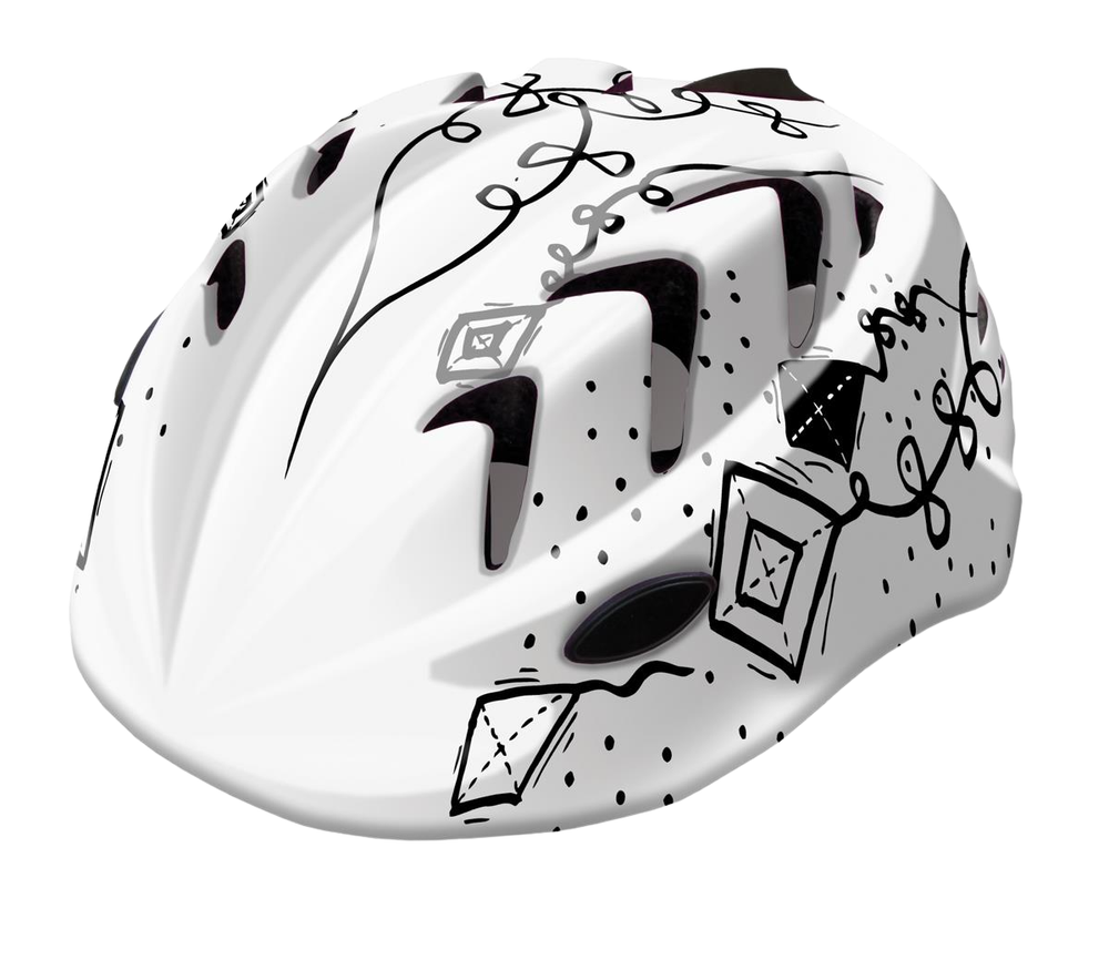 Kids Bike Helmet 48-52cm Safety Cycling Helmet White