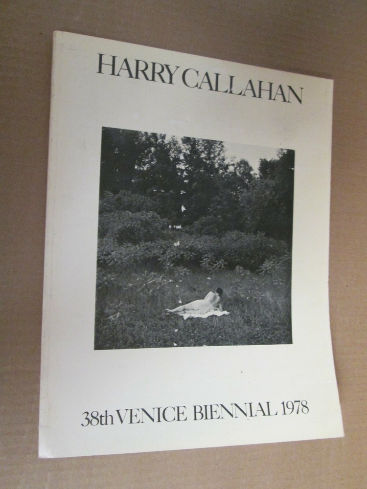 Harry Callahan 38Th Venice Biennial, 1978 PHOTOGRAPHY BOOK