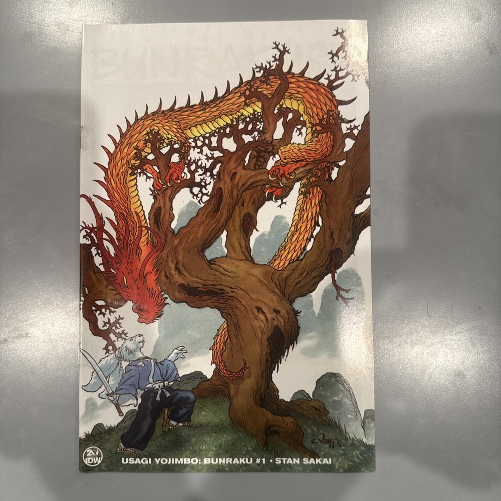 Usagi Yojimbo: Bunraku #1 - 2019 Heroes Con Charles Vess Color Variant (Vf)