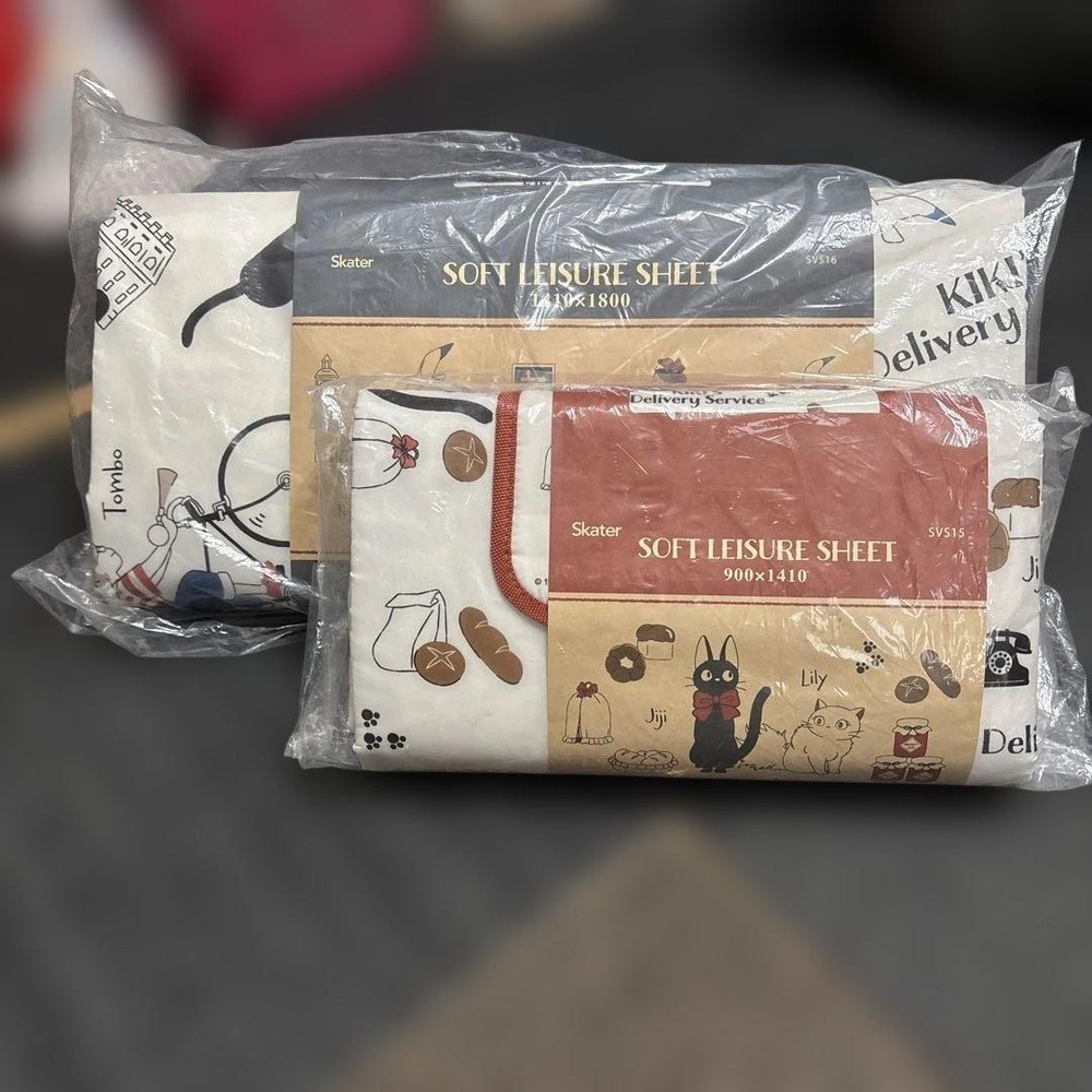 Kiki's Delivery Service Studio Ghibli Bed Sheet Set  Unused