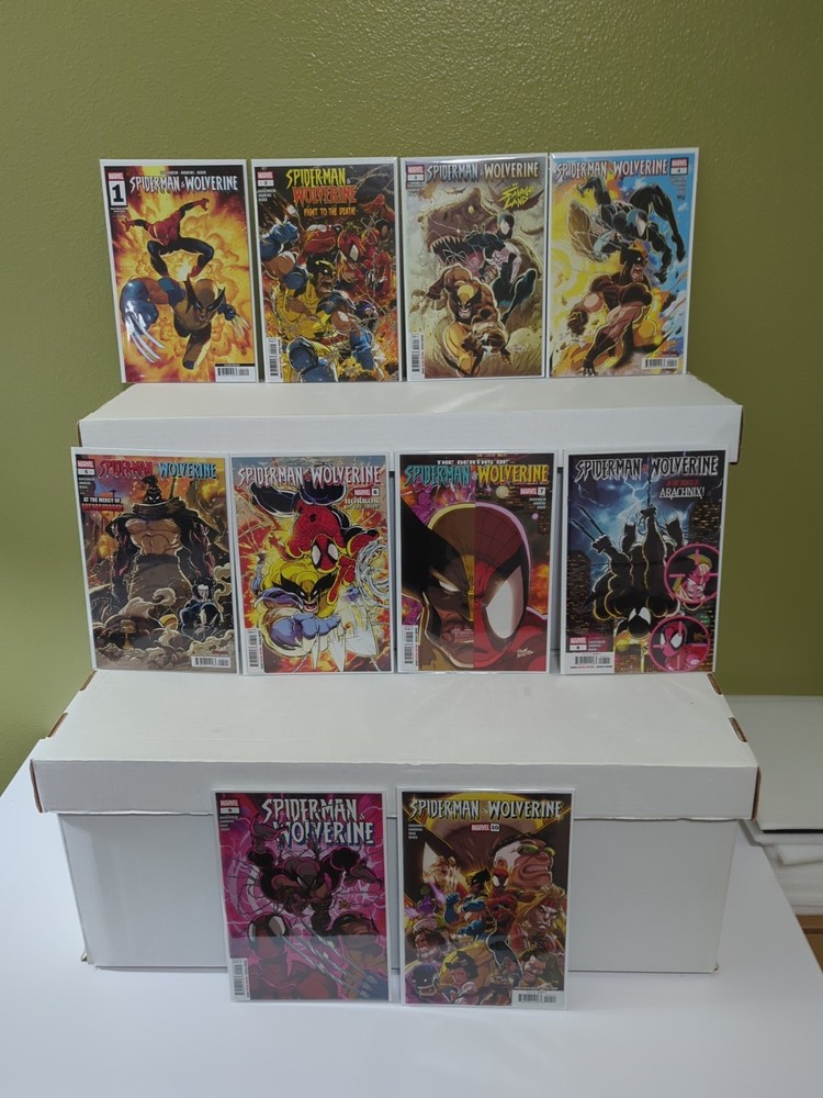 Spider-Man & Wolverine #1-10 NM-/NM Complete Set Full Run 2025