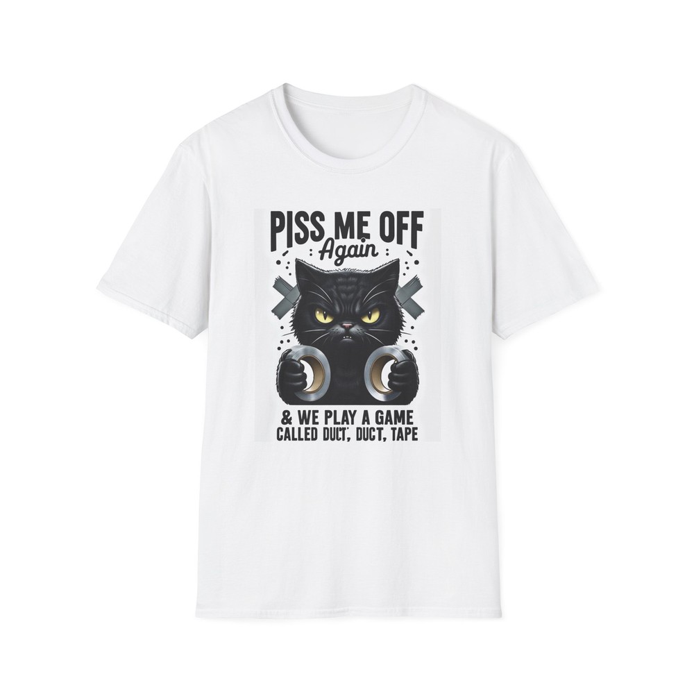 Funny Unisex Softstyle T-Shirt, Humorous Graphic Tee, Sarcastic Shirt, Joke Top,