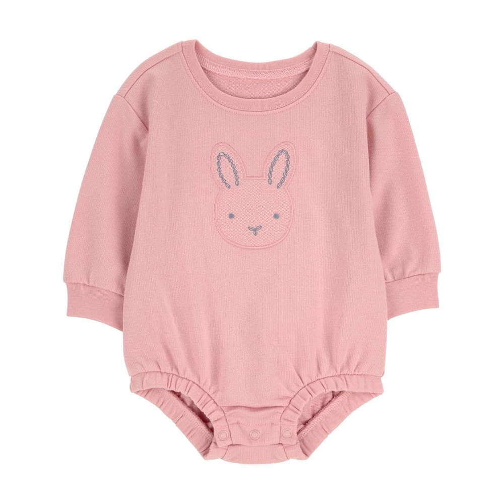 Carter's Preemie Child of Mine Bunny Rabbit Long Sleeve Body Suit Bubble Bottom