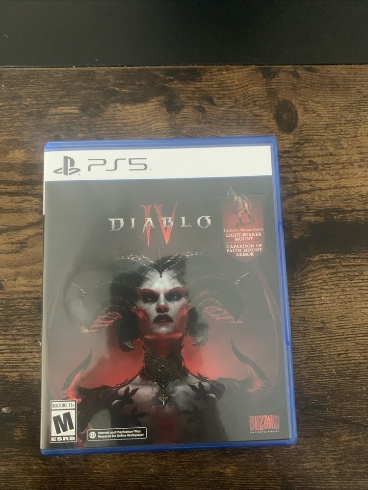 Diablo 4 Sony PlayStation 5 Barely Played