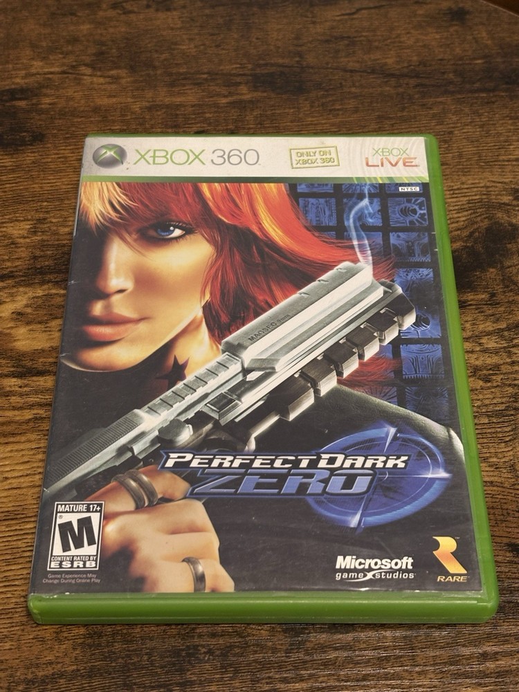 Perfect Dark Zero - Microsoft Xbox 360 Complete Working Tested