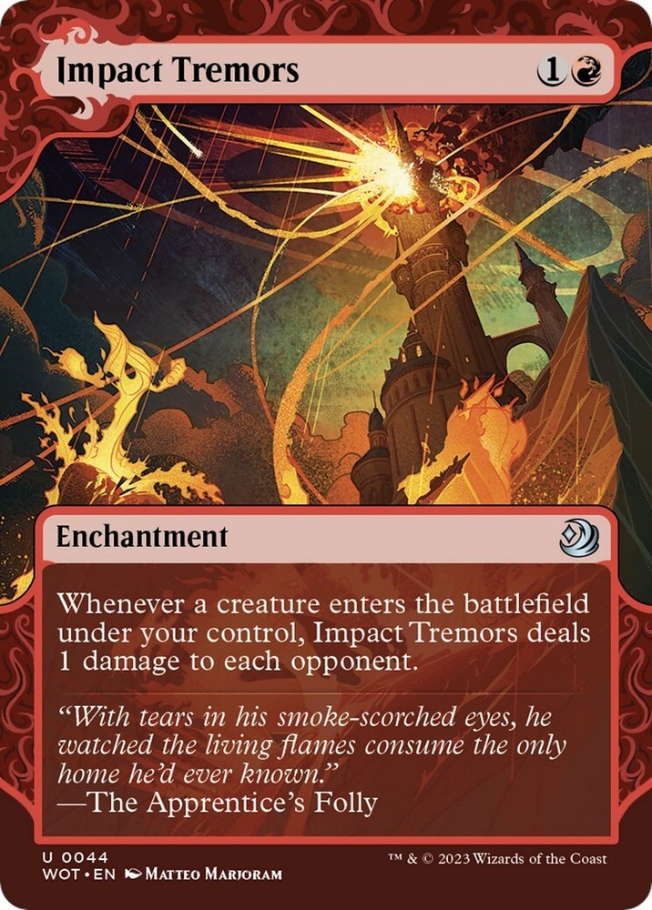 Impact Tremors Wilds of Eldraine: Enchanting Tales Regular