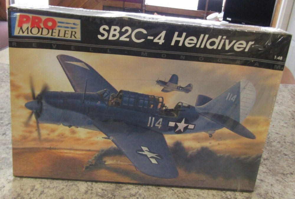 Pro Modeler Revell-Monogram 1/48 Scale SB2C-4 Helldiver - Factory Sealed