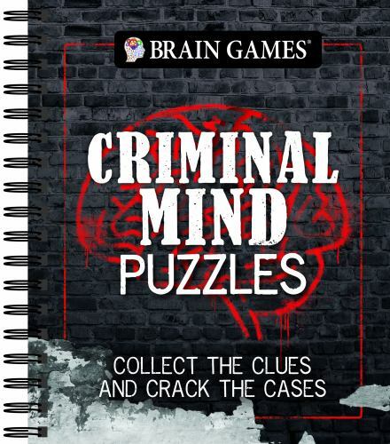 Brain Games - Criminal Mind Puzzles: Collect The Clues And Cra - New!!!!