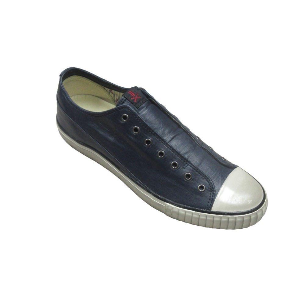 Bootleg by John Varvatos Midnight Navy Vulcanized Laceless Low Top Sneaker (10)
