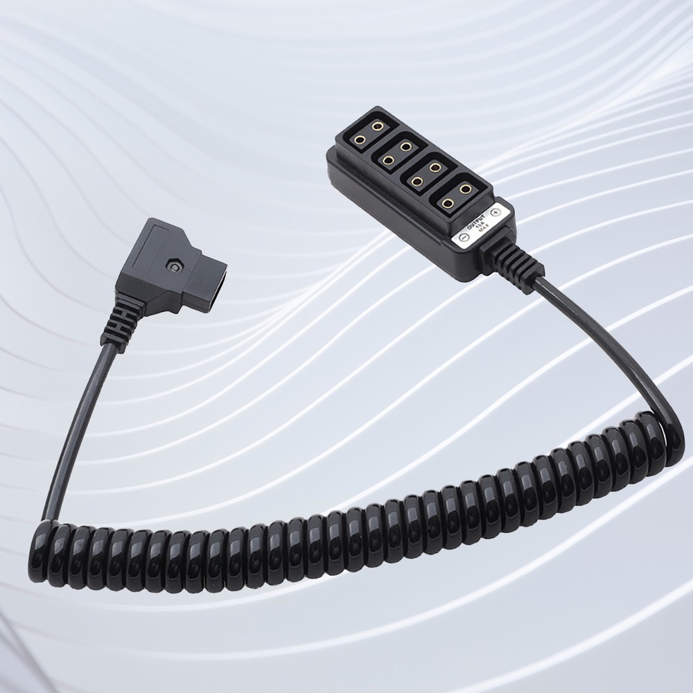 D-tap Plug Board Plug Play Safe Male to 4 Female Lightweight