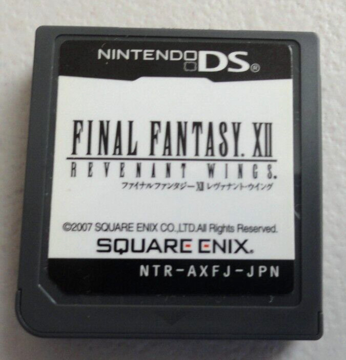 Final Fantasy XII Revenant Wings Japanese Nintendo DS Japan Version -  US Seller