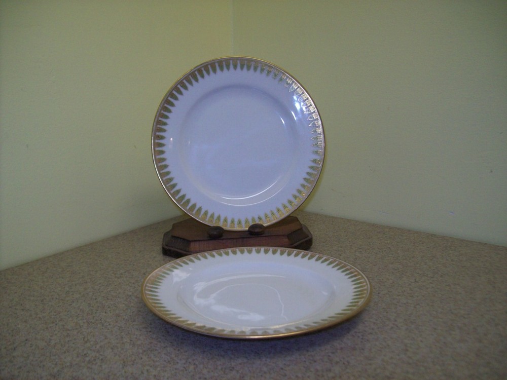 Vintage Dessert Plates Theodore Haviland Limoges France Set of 2
